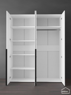 Шкаф Linnea MHR-4-1 2050х1600х510 (Белый-М 11.1.1) в Екатеринбурге - ok-mebel.com | фото 4