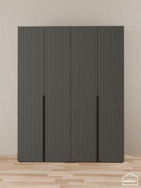 Шкаф Linnea MHR-4-1 2050х1600х510 (Графит-М 11.1.25) в Екатеринбурге - ok-mebel.com | фото