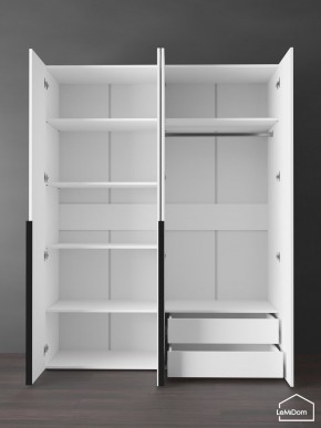 Шкаф Linnea MHR-4-2 2050х1600х510 (Белый-М 11.1.2) в Екатеринбурге - ok-mebel.com | фото 5