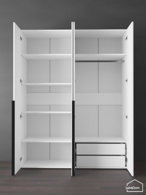 Шкаф Linnea MHR-4-2 2050х1600х510 (Белый-М 11.1.2) в Екатеринбурге - ok-mebel.com | фото 6