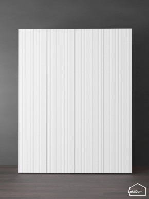 Шкаф Linnea MHR-4PO-1 2050х1600х510 (Белый-М 11.1.2) в Екатеринбурге - ok-mebel.com | фото 5