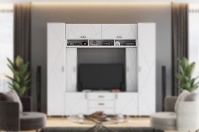 Шкаф настенный "Сандра" 1500 (Белый лофт) в Екатеринбурге - ok-mebel.com | фото 2