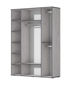 Шкаф Норден 1600 (Дуб Крафт Белый) в Екатеринбурге - ok-mebel.com | фото 2