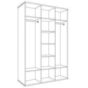 Шкаф распашной трехдверный Парма Нео в Екатеринбурге - ok-mebel.com | фото 10