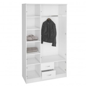 Шкаф Ронда ШК-3 с зеркалом (Белый) в Екатеринбурге - ok-mebel.com | фото 2