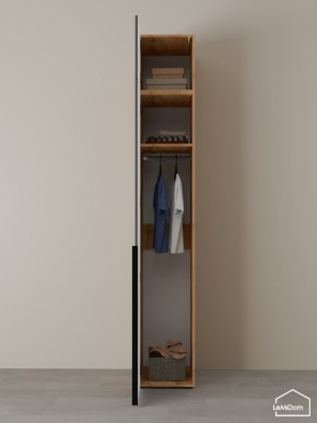 Шкаф с антресолью Linnea MHR-1A-1 2450х400х510 (ДВ-М 11.1.25) в Екатеринбурге - ok-mebel.com | фото 4