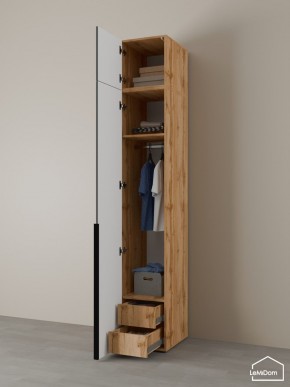 Шкаф с антресолью Linnea MHR-1A-3 2450х400х510 (ДВ-М 11.1.25) в Екатеринбурге - ok-mebel.com | фото 5