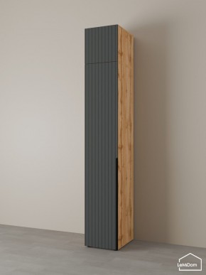 Шкаф с антресолью Linnea MHR-1A-3 2450х400х510 (ДВ-М 11.1.25) в Екатеринбурге - ok-mebel.com | фото 7