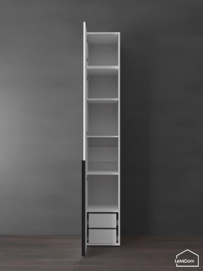 Шкаф с антресолью Linnea MHR-1A-4 2450х400х510 (Белый-М 11.1.2) в Екатеринбурге - ok-mebel.com | фото 6