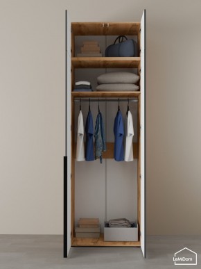 Шкаф с антресолью Linnea MHR-2A-1 2450х800х510 (ДВ-М 11.1.25) в Екатеринбурге - ok-mebel.com | фото 4