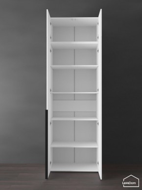 Шкаф с антресолью Linnea MHR-2A-2 2450х800х510 (Белый-М 11.1.1) в Екатеринбурге - ok-mebel.com | фото 4