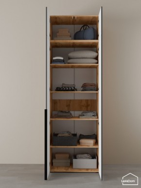 Шкаф с антресолью Linnea MHR-2A-2 2450х800х510 (ДВ-М 11.1.25) в Екатеринбурге - ok-mebel.com | фото 4