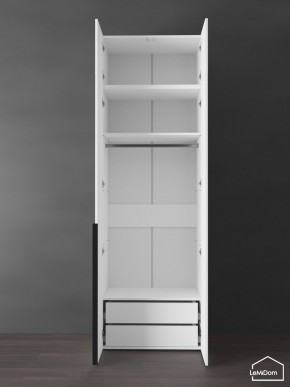 Шкаф с антресолью Linnea MHR-2A-3 2450х800х510 (Белый-М 11.1.2) в Екатеринбурге - ok-mebel.com | фото 6