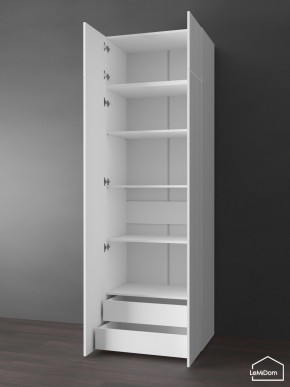 Шкаф с антресолью Linnea MHR-2POA-4 2450х800х510 (Белый-М 11.1.1) в Екатеринбурге - ok-mebel.com | фото 5