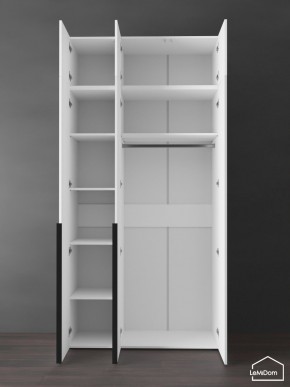 Шкаф с антресолью Linnea MHR-3A-1 2450х1200х510 (Белый-М 11.1.2) в Екатеринбурге - ok-mebel.com | фото 5