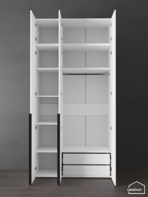 Шкаф с антресолью Linnea MHR-3A-2 2450х1200х510 (Белый-М 11.1.2) в Екатеринбурге - ok-mebel.com | фото 6