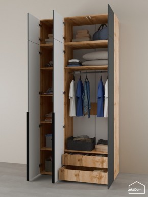 Шкаф с антресолью Linnea MHR-3A-2 2450х1200х510 (ДВ-М 11.1.25) в Екатеринбурге - ok-mebel.com | фото 6