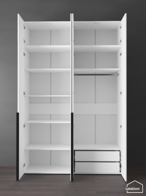 Шкаф с антресолью Linnea MHR-4A-2 2450х1600х510 (Белый-М 11.1.2) в Екатеринбурге - ok-mebel.com | фото 5