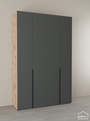 Шкаф с антресолью Linnea MHR-4A-2 2450х1600х510 (ДВ-М 11.1.25) в Екатеринбурге - ok-mebel.com | фото