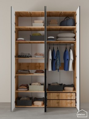 Шкаф с антресолью Linnea MHR-4A-2 2450х1600х510 (ДВ-М 11.1.25) в Екатеринбурге - ok-mebel.com | фото 5