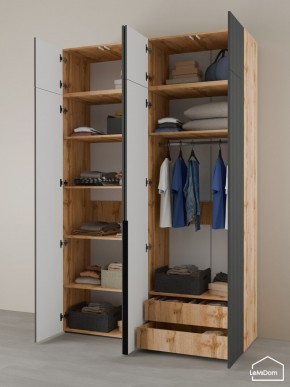 Шкаф с антресолью Linnea MHR-4A-2 2450х1600х510 (ДВ-М 11.1.25) в Екатеринбурге - ok-mebel.com | фото 6