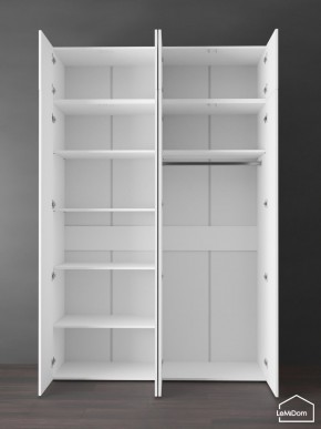 Шкаф с антресолью Linnea MHR-4POA-1 2450х1600х510 (Белый-М 11.1.2) в Екатеринбурге - ok-mebel.com | фото 4