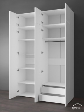 Шкаф с антресолью Linnea MHR-4POA-2 2450х1600х510 (Белый-М 11.1.2) в Екатеринбурге - ok-mebel.com | фото 6