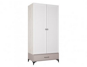 Шкаф распашной Фьюжн ШР2/1 с ящиком в Екатеринбурге - ok-mebel.com | фото 1