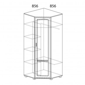 Шкаф угловой №243 Белла в Екатеринбурге - ok-mebel.com | фото 2