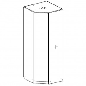 Шкаф угловой "Бьянко" в Екатеринбурге - ok-mebel.com | фото 3