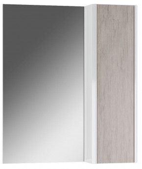 Шкаф-зеркало Uno 60 Дуб серый левый/правый Домино (DU1503HZ) в Екатеринбурге - ok-mebel.com | фото