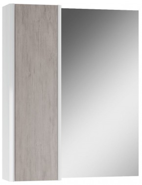 Шкаф-зеркало Uno 60 Дуб серый левый/правый Домино (DU1503HZ) в Екатеринбурге - ok-mebel.com | фото 2