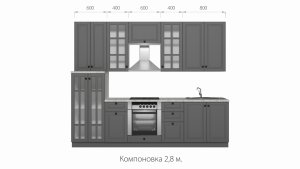Кухонный гарнитур Верона в Екатеринбурге - ok-mebel.com | фото 3