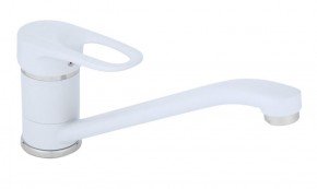 Смеситель для кухни Accoona A4130G белый в Екатеринбурге - ok-mebel.com | фото