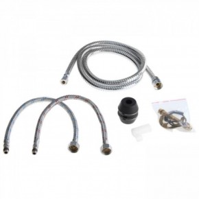 Смеситель для кухни Accoona A5410 с вытягивающейся лейкой в Екатеринбурге - ok-mebel.com | фото 4