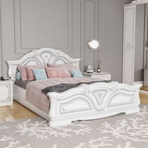 Спальня Грация (комплект 4 дв.) белый/серебро в Екатеринбурге - ok-mebel.com | фото 5