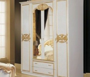 Спальня Ольга (комплект 4 дв.) беж/золото в Екатеринбурге - ok-mebel.com | фото 2