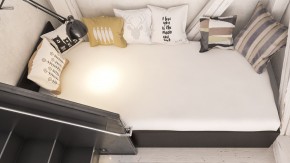 Стандарт Кровать 0900, цвет венге, ШхГхВ 93,5х203,5х70 см., сп.м. 900х2000 мм., без матраса, основание есть в Екатеринбурге - ok-mebel.com | фото 6