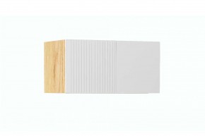 СТЕФАНИ-1.1 Антресоль (дуб крафт золотой/белый софт) в Екатеринбурге - ok-mebel.com | фото