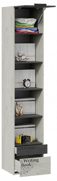 Стеллаж комбинированный Оксфорд-2 ТД-399.07.20 в Екатеринбурге - ok-mebel.com | фото 2