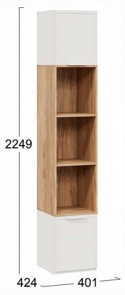 Стеллаж комбинированный Стелла в Екатеринбурге - ok-mebel.com | фото 4