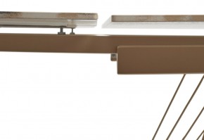 Стол ACERRA NEW 160 GLOSS GRAND JADE SOLID CERAMIC/ каркас цвета шампань, ®DISAUR в Екатеринбурге - ok-mebel.com | фото 7