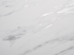 Стол BELLUNO 160 MARBLES KL-99 Белый мрамор матовый, итальянская керамика/ белый каркас, ®DISAUR в Екатеринбурге - ok-mebel.com | фото 9
