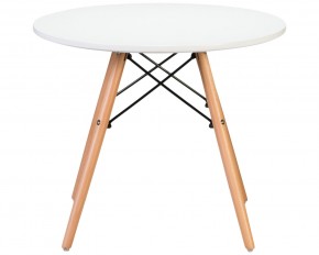 Стол журнальный DOBRIN SHELLEY, ножки светлый бук, цвет белый в Екатеринбурге - ok-mebel.com | фото 3