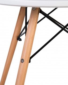 Стол журнальный DOBRIN SHELLEY, ножки светлый бук, цвет белый в Екатеринбурге - ok-mebel.com | фото 4