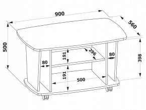 Стол журнальный СЖ-3 в Екатеринбурге - ok-mebel.com | фото 3