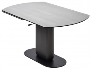 Стол KAI 140 TL-58 поворотная система раскладки, испанская керамика / Темно-серый / Черный, ®DISAUR в Екатеринбурге - ok-mebel.com | фото 11