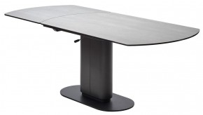 Стол KAI 140 TL-58 поворотная система раскладки, испанская керамика / Темно-серый / Черный, ®DISAUR в Екатеринбурге - ok-mebel.com | фото 8