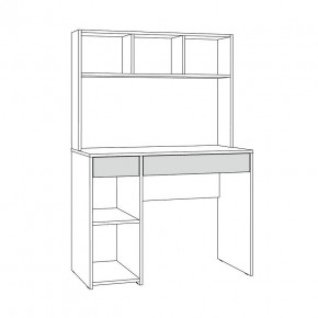 Стол компьютерный 12.77 F Комфорт (Темно - серый U2601) в Екатеринбурге - ok-mebel.com | фото 3