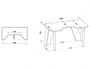 Стол компьютерный КСТ-116 в Екатеринбурге - ok-mebel.com | фото 3